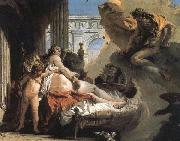 Giovanni Battista Tiepolo Jupiter and Dana painting